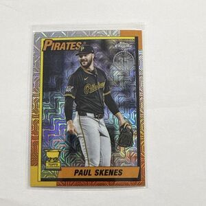 2025 Topps Chrome Update Silver Pack 1990 All Star Rookie Cup #1 Paul Skenes